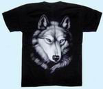 Preview: T-Shirt Wolf braun