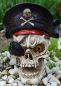 Preview: Totenkopf mit Piratenmütze