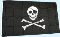 Sturmflagge Piratenflagge