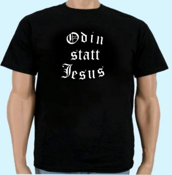 Shirt Odin statt Jesus Übergröße
