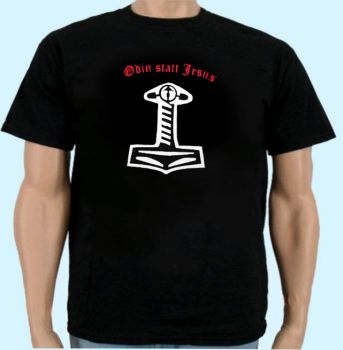 Shirt Odin statt Jesus/Thorh. 6XL