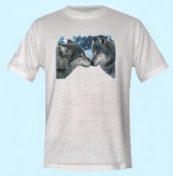 T-Shirt Motiv Wölfe