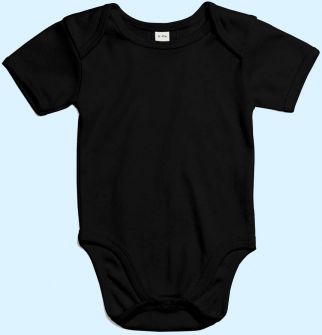 Baby Body in schwarz von Baby Bugz
