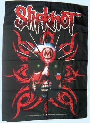 Flagge Slipknot rot