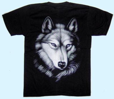 T-Shirt Wolf braun