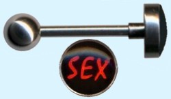 Zungenstecker: Sex