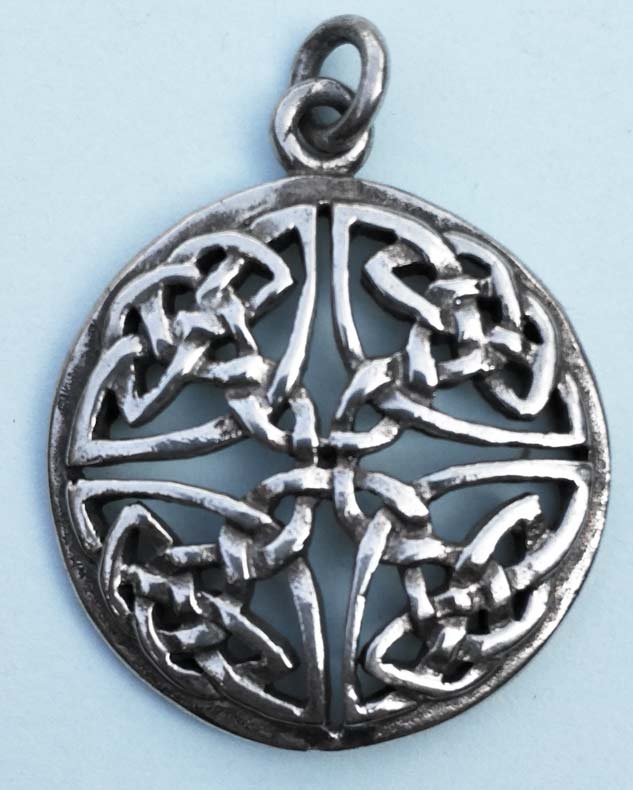 Kettenanhänger keltischer Knoten Silber