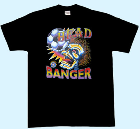 T-Shirt Totenkopf Head Banger