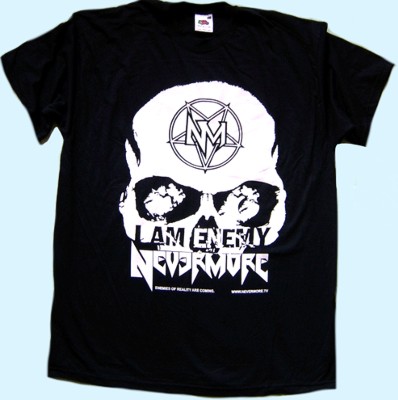 Nevermore Shirt-- Skull