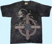 Mountain T-Shirt -Celtic Cross Dragon